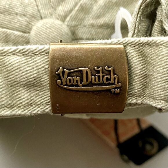 NWT New VON DUTCH SAGE DISTRESSED HAT OS Retro Y2K Vintage Unisex Western main image 9